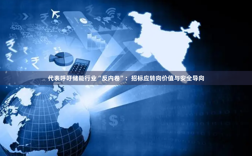 代表呼吁储能行业“反内卷”：招标应转向价值与安全导向